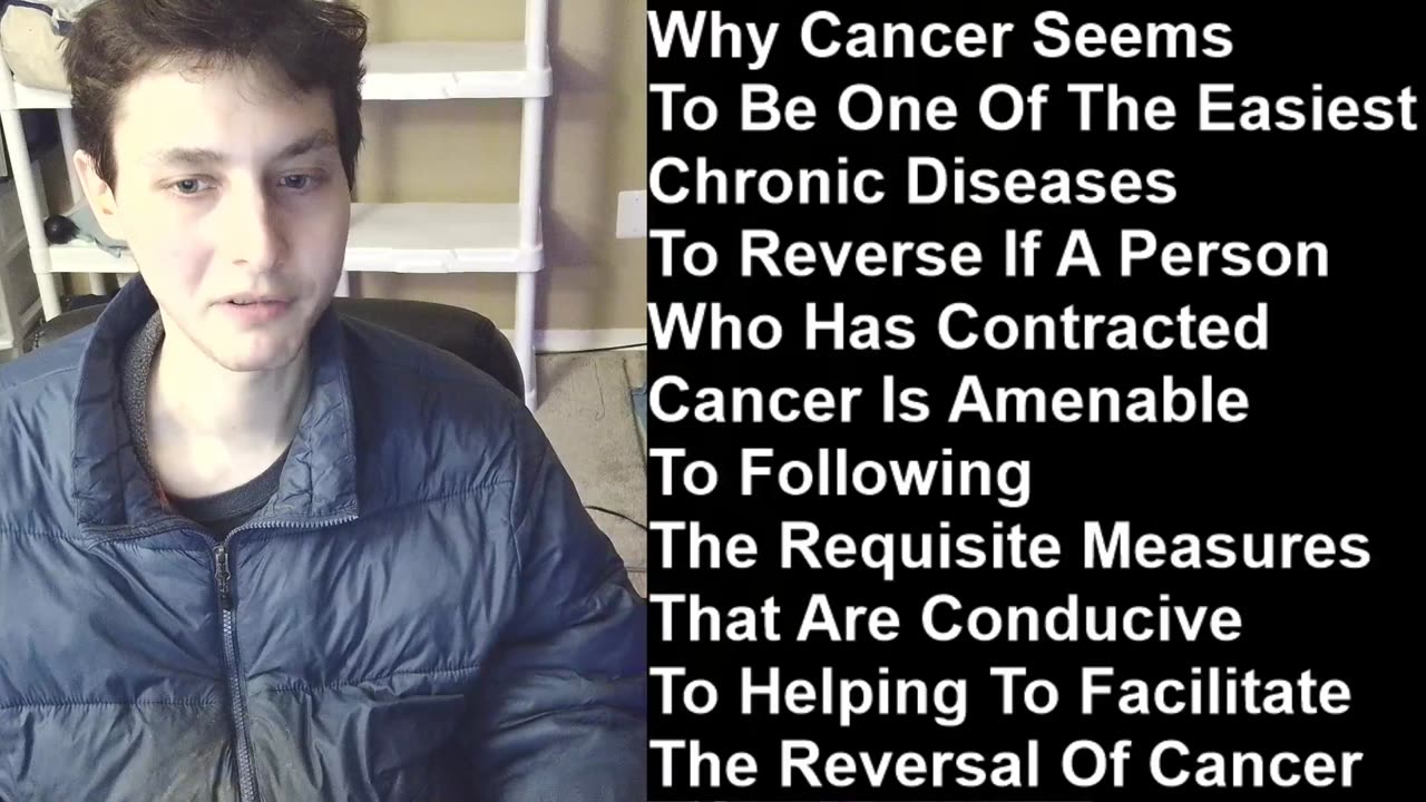 Why Cancer Seems To Be One Of The Easiest Chronic Diseases To Reverse (The Various Health Measures)