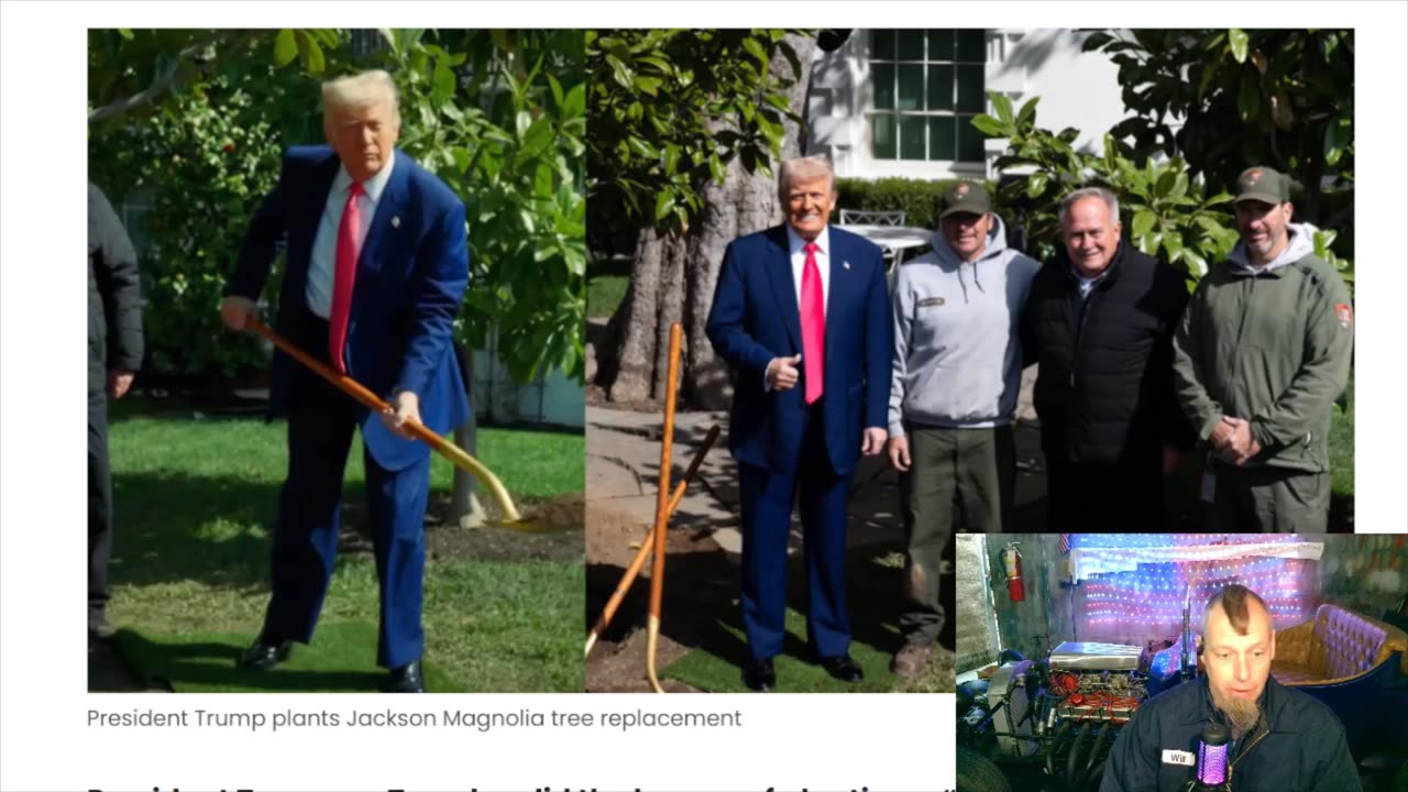 White House Trolls Libs, Names Replacement for 200 Year Old Jackson Magnolia “MAGAnolia”