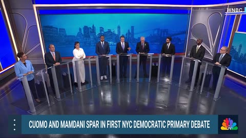Cuomo, Mamdani spar over billionaires and Trump in first NYC mayoral debate