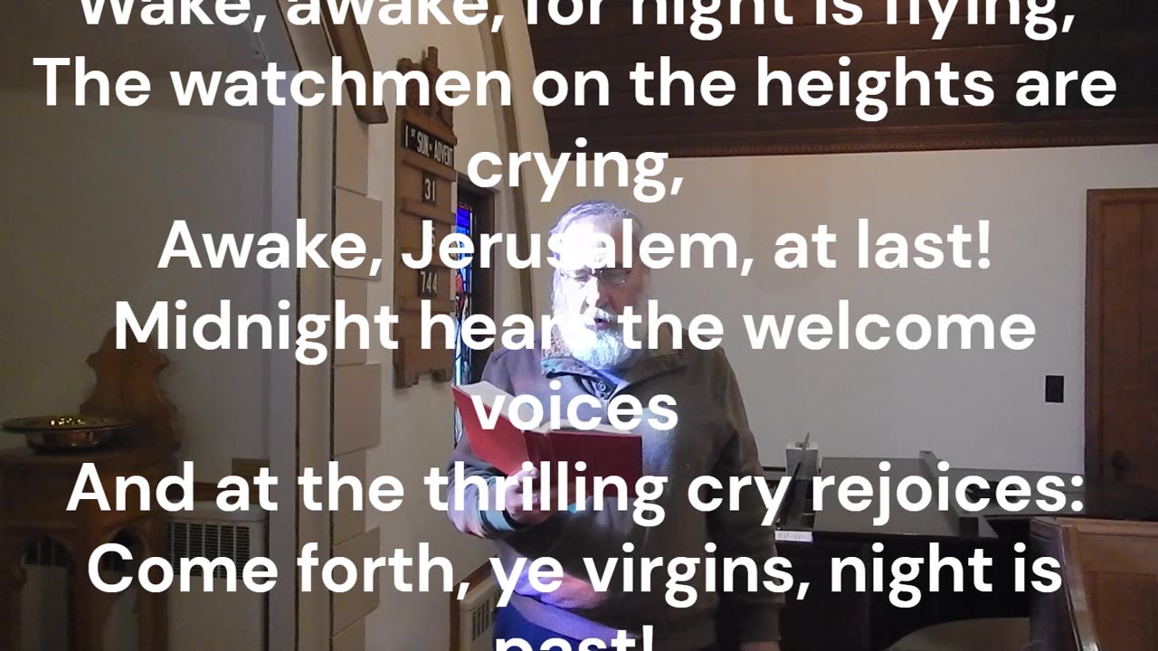 Worship for 1st Sunday in Advent 2025