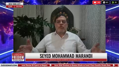 Prof. Seyed Mohammad Marandi : Why Iran Wants Peace.