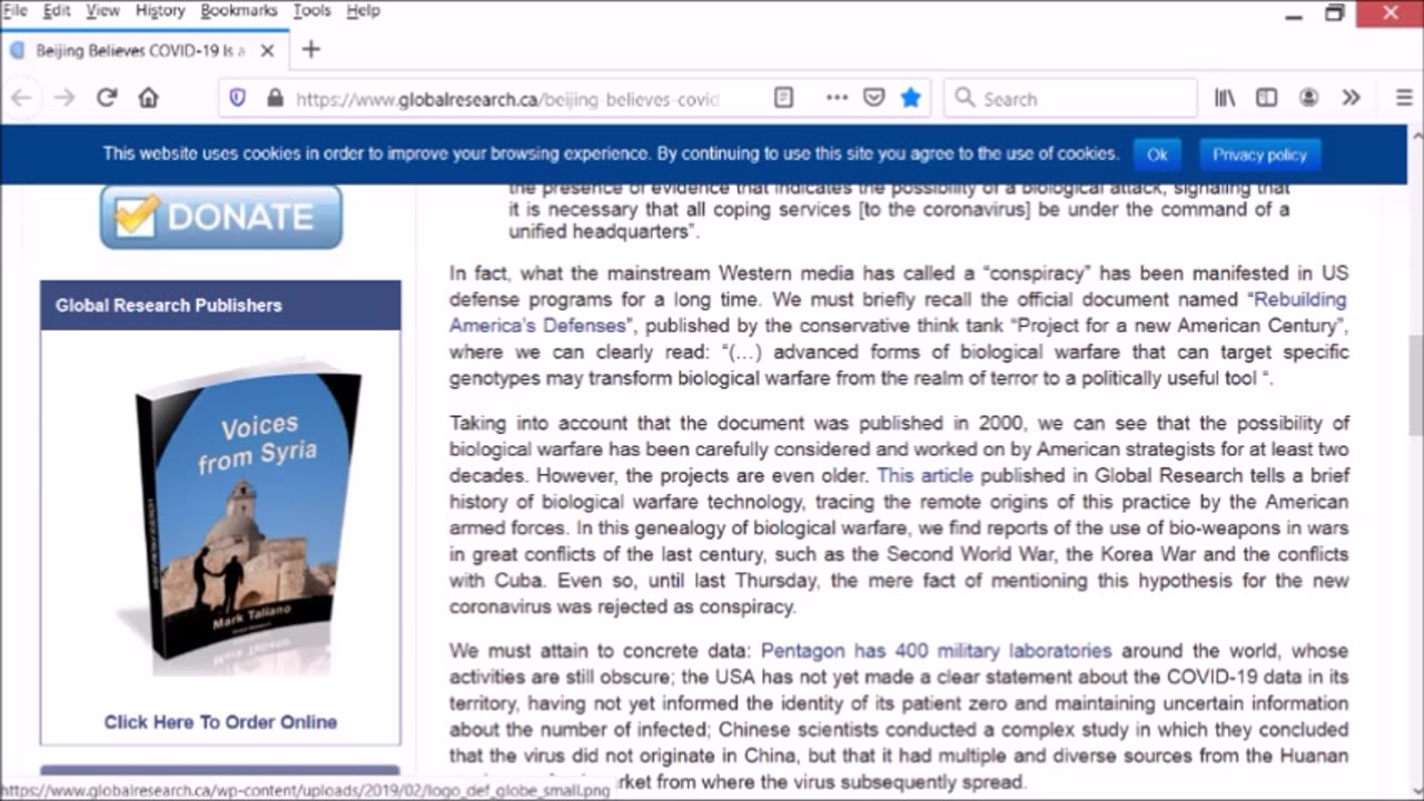 The 2020 Covid Map & TV Mk & Human Pavlov's Dog