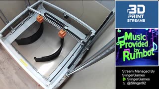 LIVE - Satisfying Large Format 3D Print - 01/27/2026