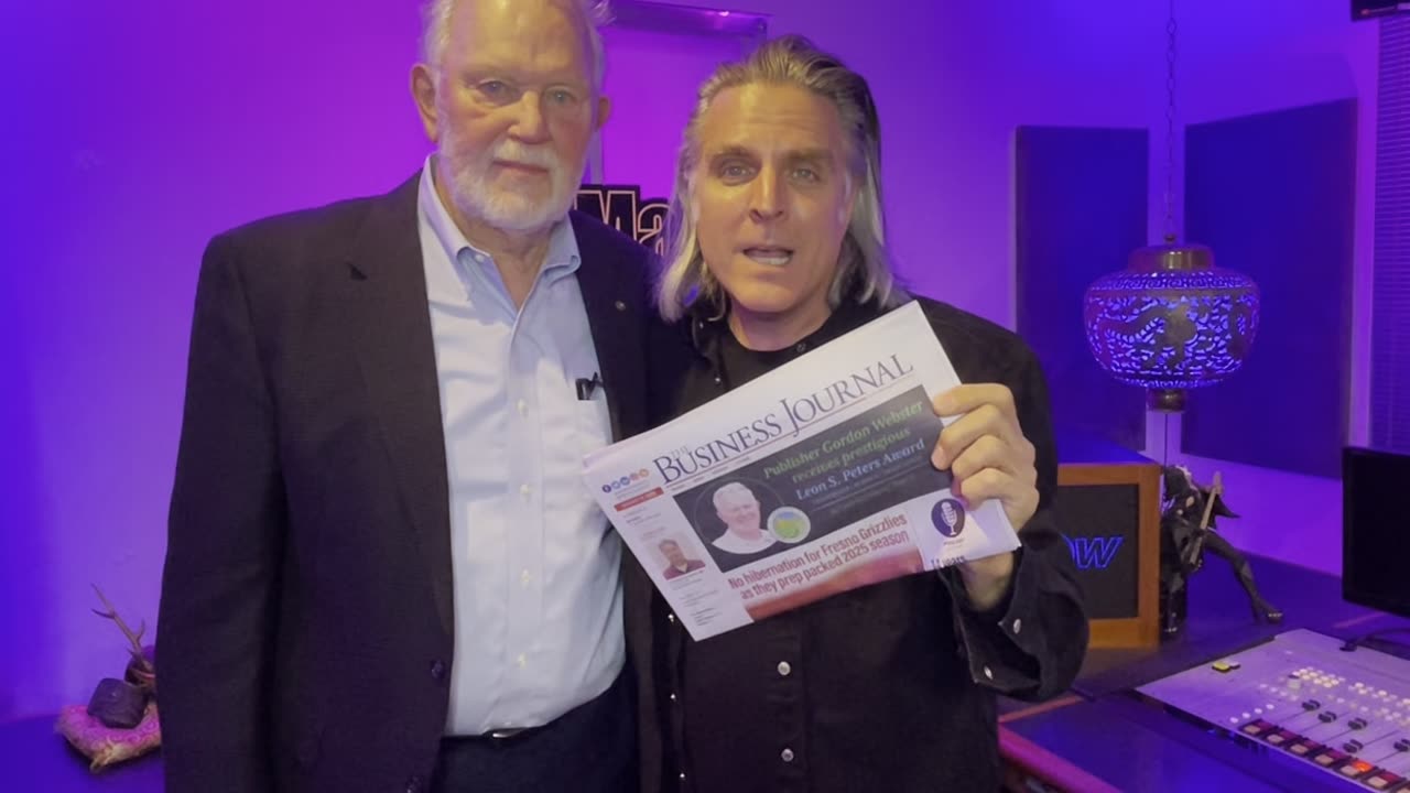 Gordon Webster of the Fresno Business Journal on the MARC KAPETAN SHOW.