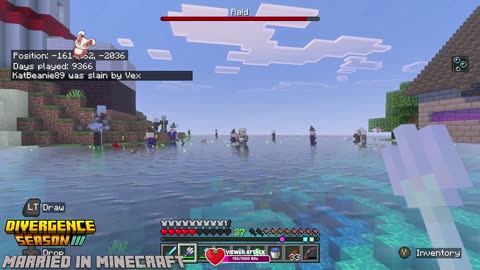 1000+ Pillager Army Attacks CharlotteTown! Season 3, EP 49 #DivergenceSMP #MiM #Minecraft #XBox