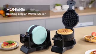 2-Layer Rotating Waffle Maker