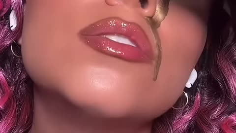 Tears of gold✨ Using special eyes drop