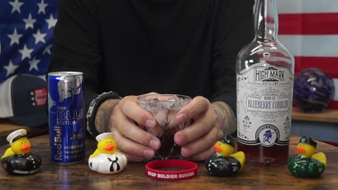 Robert Burke - Highmark Distilling Blueberry Cobbler Moonshine & Redbull Blueberry Energy Drink