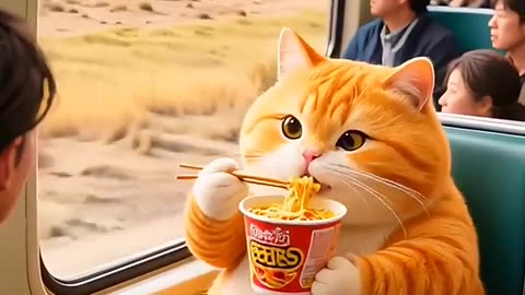 Cat Travel Funny video