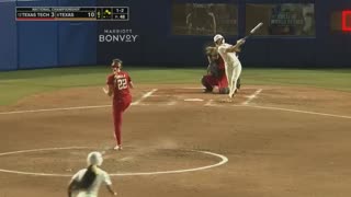 US Sports Softball Feat. Texas Tech Red Raiders vs. Texas Longhorns Game 3 Highlights
