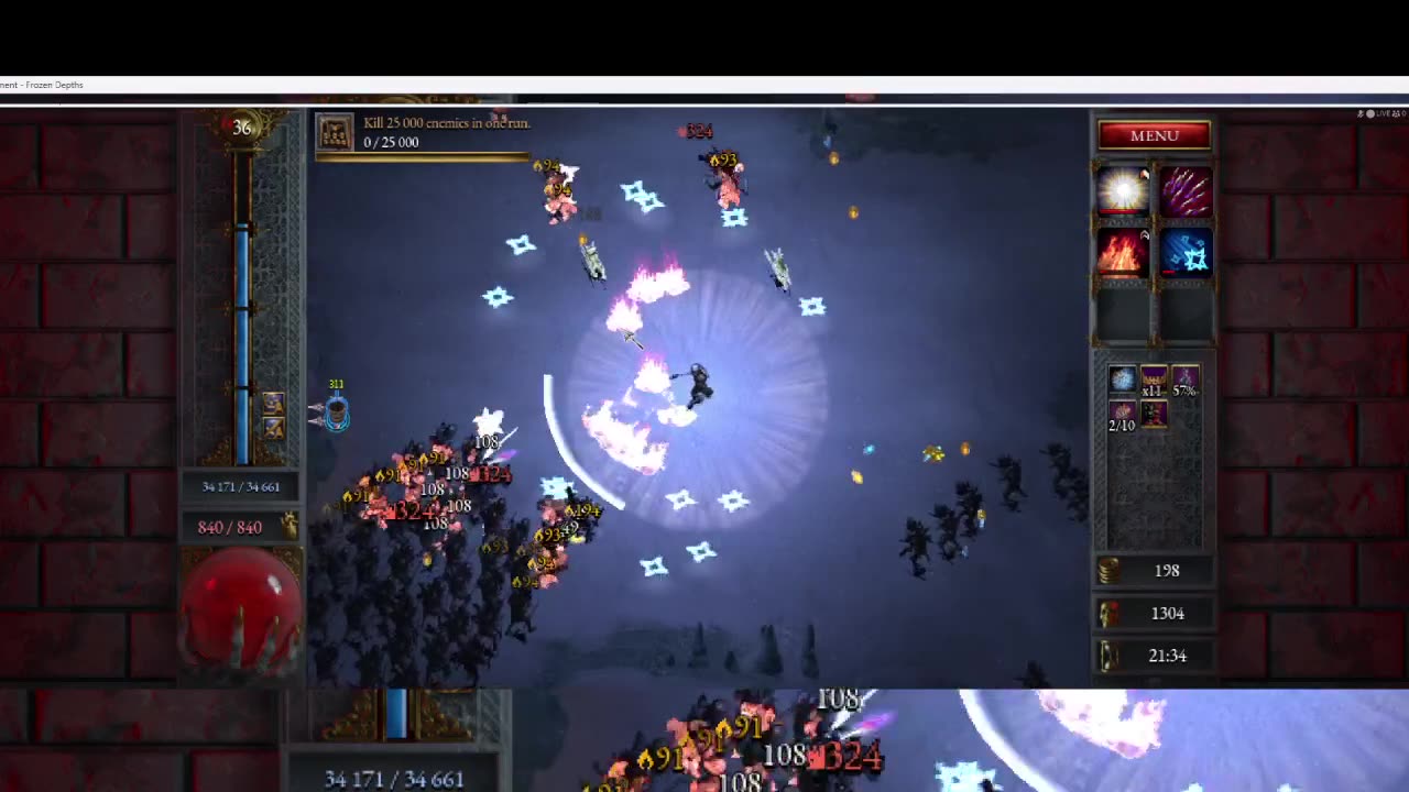 Hall of Torment- Always go for the Parry skill