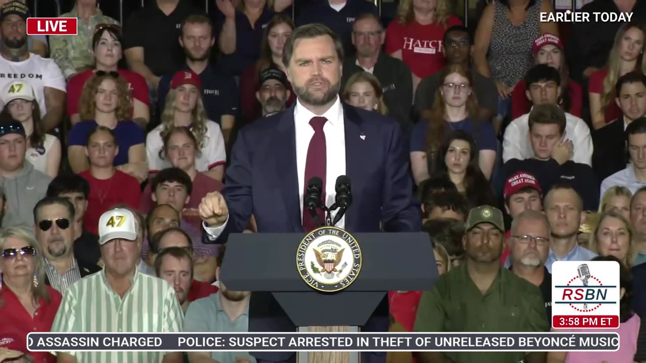 WATCH: Vice President JD Vance Delivers Remarks at Hatch Stamping in Howell, Michigan - 9/17/25