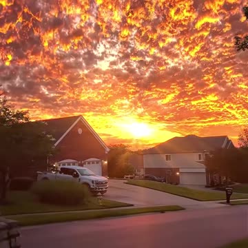 Sky on Fire: A Sunset Like No Other