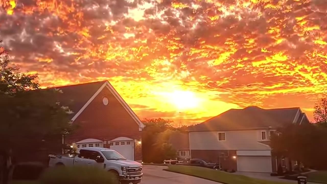 Sky on Fire: A Sunset Like No Other