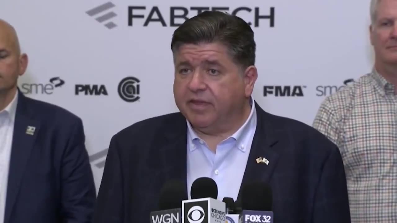 JB Pritzker Blames Trump For Charlie Kirk's Assassination
