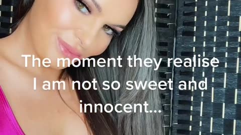 I'm not so sweet