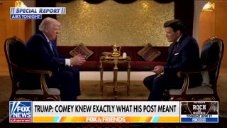 POTUS on former FBI DirectorJames Comey's "86 47" threat: