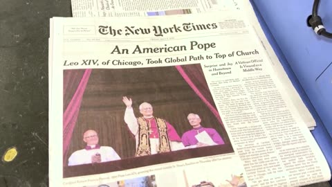‘An American Pope’: New York Times prints historic front page