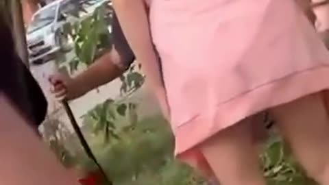 SCHOOLGIRLS BTFO 🥊🤕 CAUGHT PEEPING DISABLED TOM