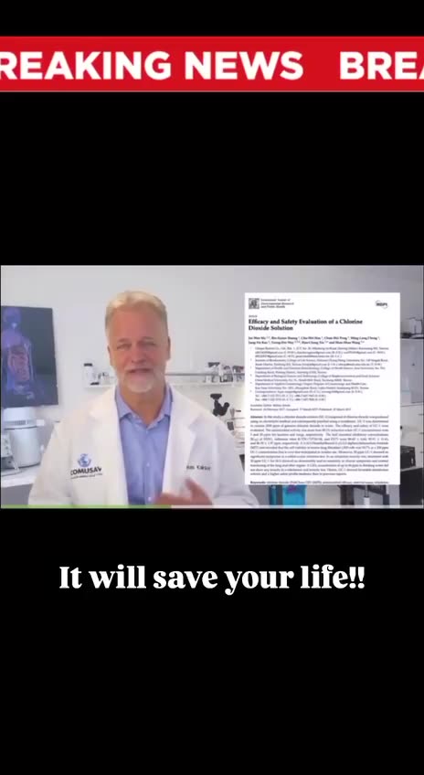 Chlorine Dioxide Kills Spike Proteins!