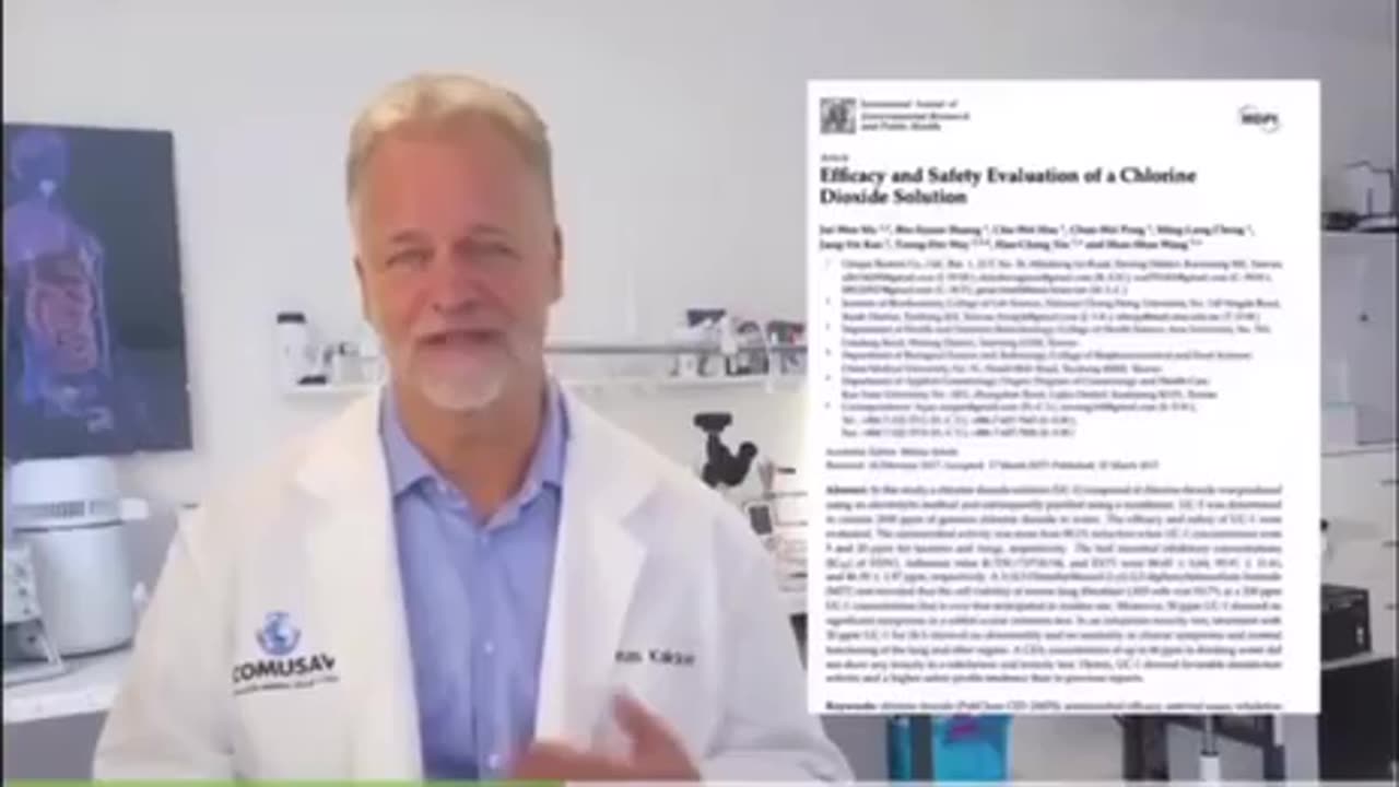 Chlorine Dioxide Kills Spike Proteins!