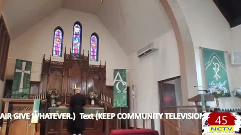 NCTV45 Christ Lutheran Church MATIN SERVICE SUNDAY JULY 13 2025