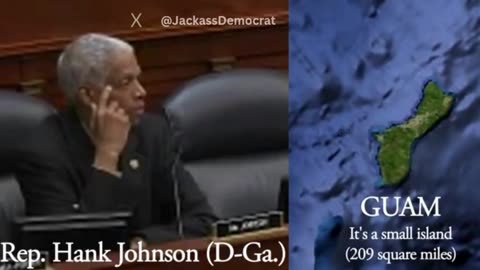 Hank Johnson Worries About Guam Capsizing