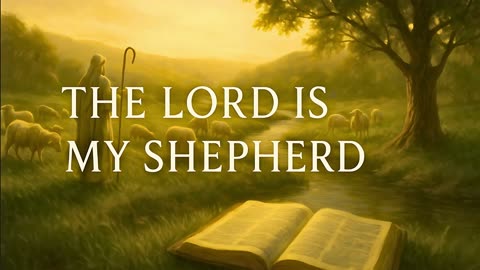 🎵 The Lord Is My Shepherd Peaceful Worship Song 🕊️ Inspired by Psalm 23 Rest in His Presence