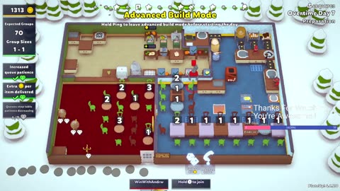 Win With Andrew - PlateUp! - with Tina