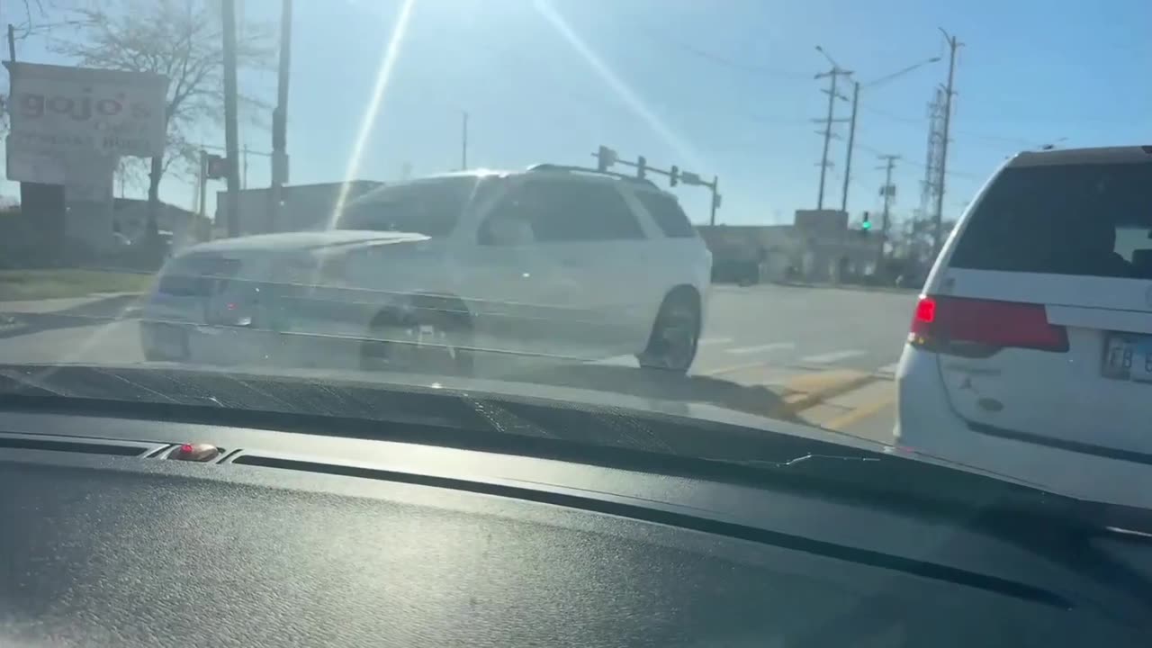 This appears to be completely illegal driving here.