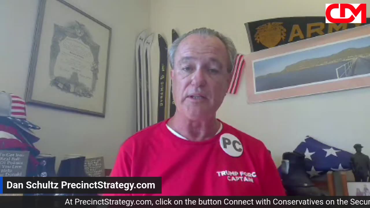 Precinct Strategy What might work; what will not. Dan Schultz July 14 2025