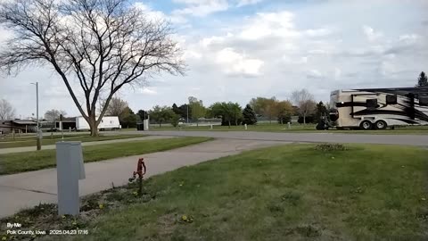 Outside