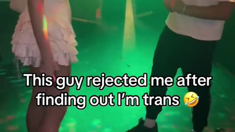 British tgirl testing a guy