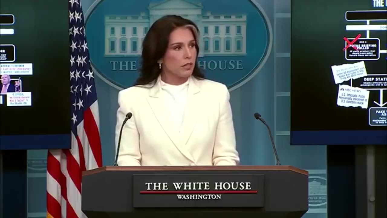 Tulsi Gabbard meticulously outlines the explosive findings exposing Obama
