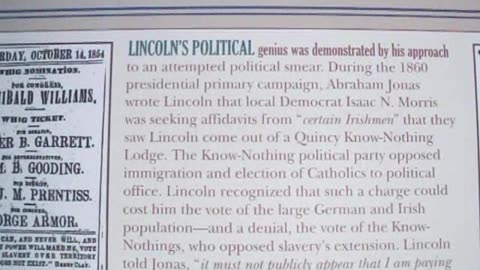 Lincoln's 1854 Visit