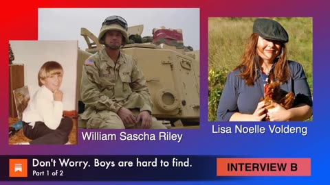 Don't Worry, Boys Are Hard to Find - Lisa Noelle Voldeng Interviews William Sascha Riley