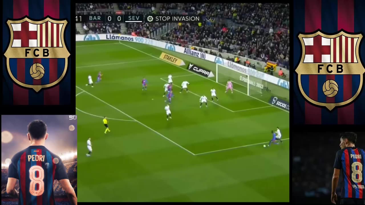 what a player ! Pedro number 8 barsenola legend player