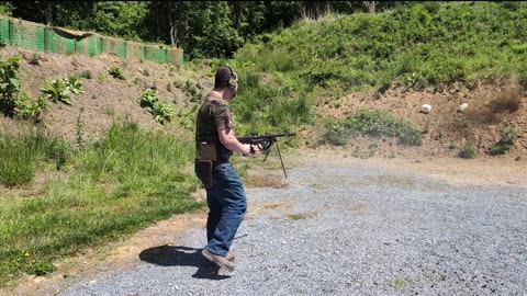 MDTCA Chauchat walking fire test1
