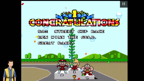 Street Fighter Kart Hyper Racing (Super Mario Kart rom) 50ccs
