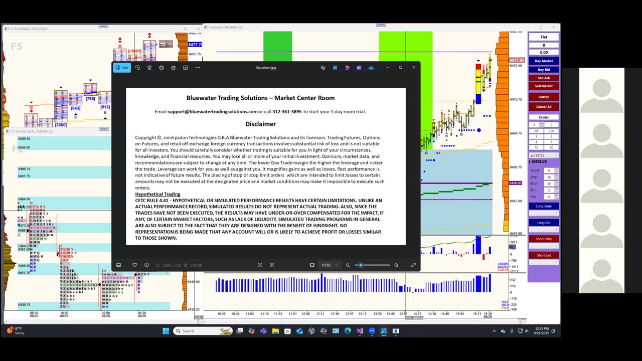 Bluewater Wrap and Trades for Aug 26
