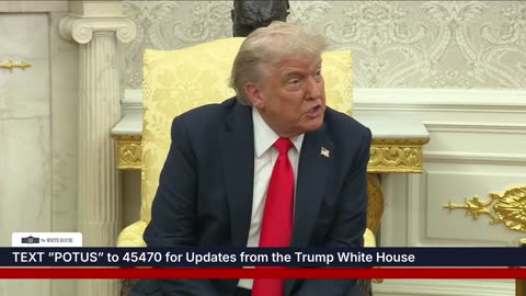 President Trump Participates in a Bilateral Meeting with the Chancellor of Germany