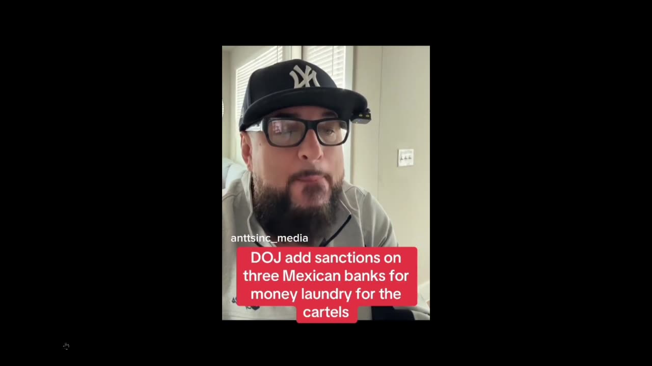 The Fed moves against Mexican banks over fentanyl. About damn time huh