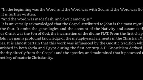 How To Understand Your Bible (Manly P. Hall) Ch. 7 - The New Testament