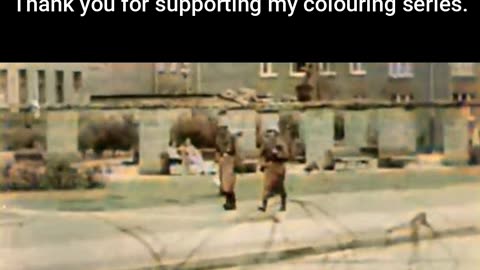 Conrad Schumann — Leap to Freedom #ColourisedHistory
