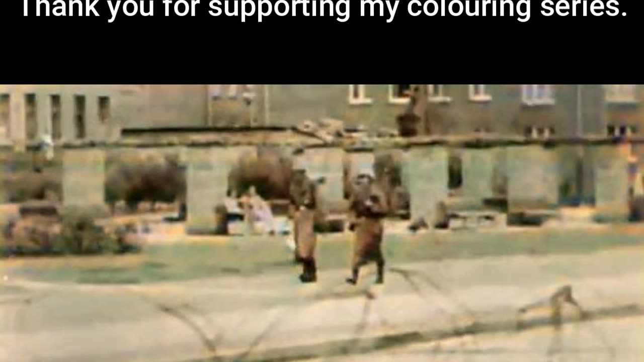 Conrad Schumann — Leap to Freedom #ColourisedHistory