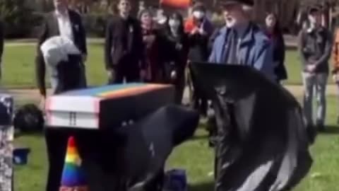 Politics - 2025 Psycho Filthy Liberal Globalist Commie Child Grooming Pedo LGBTQ Sodomite Protest