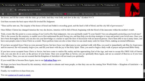 HEAVEN AND HELL SERIES: THE CUTTING EDGE - LOOKING AT TODAY THROUGH THE BIBLE EP32