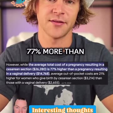 Follow the money: This is the reason why C-section is now very common.