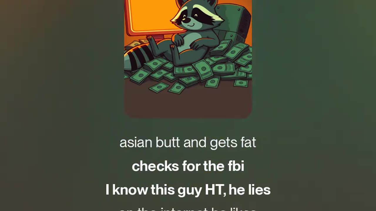 I know this guy HT he lies