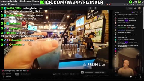 🔴LIVE from @wappyflanker headquarters in Las Vegas